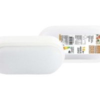 Светильник светодиодный ДПП 3801 12Вт 4000К IP65 белый овал 177x85x57мм Народный