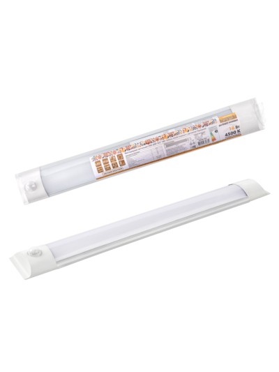 Светильник светодиодный ДПО 3017 16Вт 1450лм 6500К Компакт с датчиком Народный