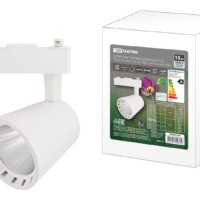 Светильник трековый однофазный LED TRL-01-015-NW 15 Вт, 24°, 4000 К, 80 Ra, белый, TDM