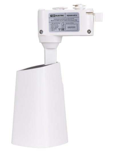 Светильник трековый однофазный LED TRL-02-015-WW 15 Вт, 24°, 3000 К, 90 Ra, белый, TDM — изображение 4