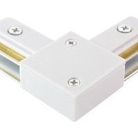 Коннектор L-образный для шинопровода TLC-01-WH-L, белый, TDM