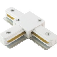 Коннектор T-образный для шинопровода TLC-01-WH-T, белый, TDM