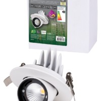 Светильник встраиваемый поворотный “Акцент-1” LED DSL-01-018-WW 18 Вт, 24°, 3000 К, 90 Ra, IP40, TDM