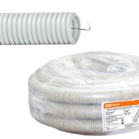 Гофротруба ПВХ для кабеля d16 с протяжкой 10м лёгкая TDM SQ0401-0031