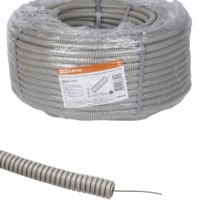 Гофротруба ПВХ для кабеля d16 с протяжкой 100м тяжёлая TDM SQ0401-0101