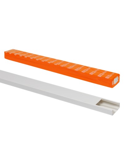 Кабель-канал ККМЭ 100х40мм белый TDM (12 м)