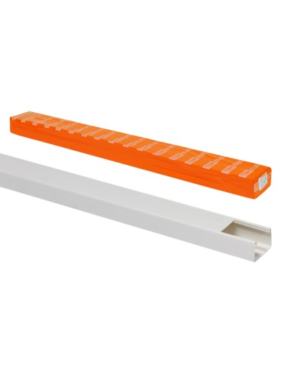 Кабель-канал ККМЭ 100х60мм белый TDM (8 м)