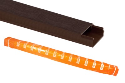 Кабель-канал ККМЭ 20х10мм (100м) “ЭКО” 3D (бук) TDM