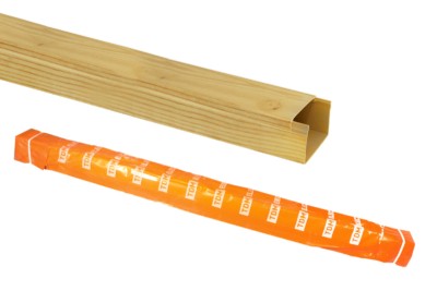 Кабель-канал ККМЭ 25х25мм желтая сосна 3D (50м) TDM