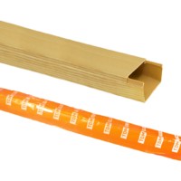 Кабель-канал ККМЭ 40х25мм желтая сосна 3D (40м) TDM