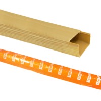 Кабель-канал ККМЭ 60х40мм желтая сосна 3D (18м) TDM