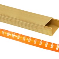 Кабель-канал ККМЭ 100х60мм желтая сосна 3D (12м) TDM