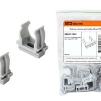 Крепеж-клипса для трубы 20 мм (10шт) TDM