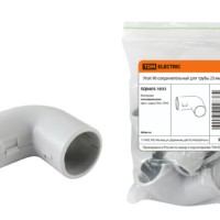 Угол 90 соед. для трубы 25 мм (5шт) TDM