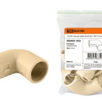 Угол 90 соед. для трубы 20 мм (5шт) “ЭКО” (сосна) TDM