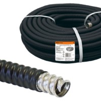 Металлорукав МРКПИ d22мм чёрный 20 м/уп РЗ-Ц-П TDM