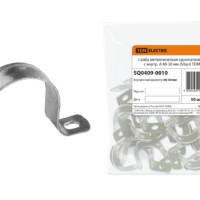 Скоба металлическая однолапковая с внутр. d 48-50 мм (50шт) TDM