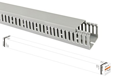 Кабель-канал ККМЭ перфорированный 60х60мм перфорация 6/8 TDM (16 м)