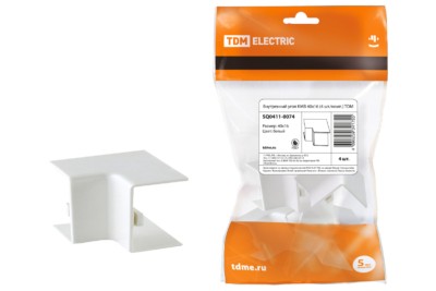 Внутренний угол КМВ 40х16 (4 шт./комп.) TDM