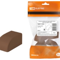 Заглушка кабельной трассы КМЗ 60х40 бук (4 шт./комп.) TDM