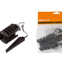 Зажим анкерный ЗАБ 16-25 М (PA25x100, DN123) рознич. упак. TDM