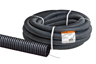 Гофротруба d32 FRHF с протяжкой 50м лёгкая TDM SQ0413-1032