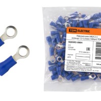 Наконечник кабельный НКи 2-4 кольцо 1,5-2,5мм 100шт/уп TDM