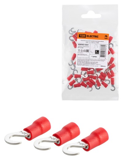 Наконечник кабельный НИК 1,5–4 50шт/уп TDM