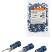 Наконечник кабельный НВИ с легким вводом проводника 2,5-4 100шт/уп TDM