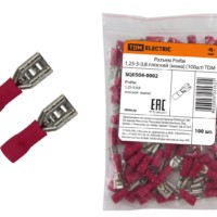 Разъем РпИм 1,25-5-0,8 плоский (мама) (100шт) TDM