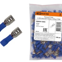 Разъем РпИм 2-250 плоский (мама) (100шт) TDM