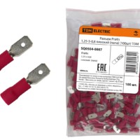 Разъем РпИп 1,25-5-0,8 плоский (папа) (100шт) TDM