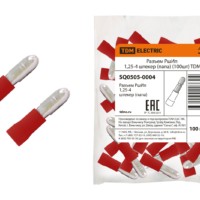 Разъем РшИп 1,25-4 штекер (папа) (100шт) TDM