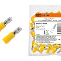 Разъем РшИп 5,5-4 штекер (папа) (100шт) TDM