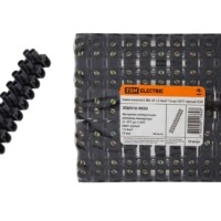 Зажим винтовой ЗВИ-20 полипропилен 1,5-6мм2 12пар 100°С черный TDM