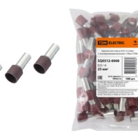 Наконечник кабельный НШви Е25-16 25мм2 100шт/уп TDM