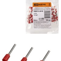 Наконечник кабельный НШви Е0308 0,3мм2 100шт/уп TDM