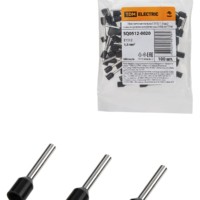 Наконечник кабельный НШви Е1512 1,5мм2 100шт/уп TDM