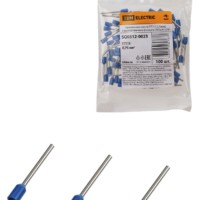 Наконечник кабельный НШви Е7518 0,75мм2 100шт/уп TDM