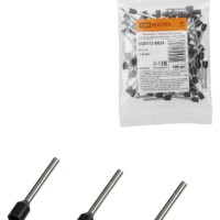 Наконечник кабельный НШви Е1518 1,5мм2 100шт/уп TDM