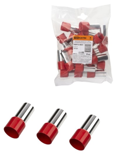 Наконечник кабельный НШви Е120-27 120мм2 20шт/уп TDM