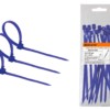 Хомуты нейлоновые 2,5х100мм (синий) (25 штук) TDM