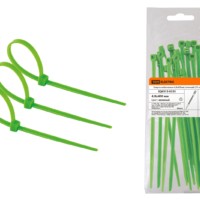 Хомуты нейлоновые 4,8х400мм (зеленый) (25 штук) TDM