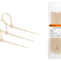 Хомут нейлоновый 2.5х100мм (сосна) (25 штук) серия “ЭКО” TDM