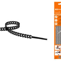 Стяжка чёрная ПУ многозвенная RS 10×300 (20 шт) TDM