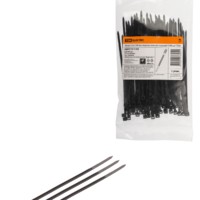 Хомут 2,5х100 мм морозостойкий (черный) (100 шт) TDM