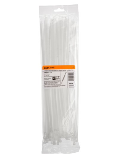 Хомут 4,8х350 мм морозостойкий (белый) (100 шт) TDM — изображение 4