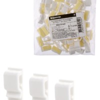 Клипса для кабеля самоклеящаяся тип R 8,5х17 мм (100шт) TDM