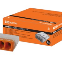 Клемма СМК зажимная 2.5мм2 с пастой TDM