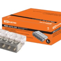 Клемма СМК зажимная 2.5мм2 с пастой TDM